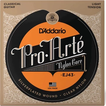 D&#039;addario EJ43 - Pro-Arté klasszikus gitárhúr készlet / light