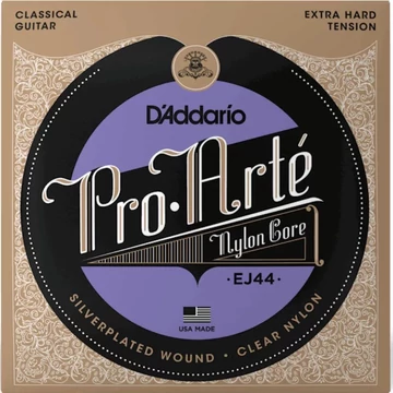 D&#039;addario EJ44 - Pro-Arté klasszikus gitárhúr készlet / extra hard