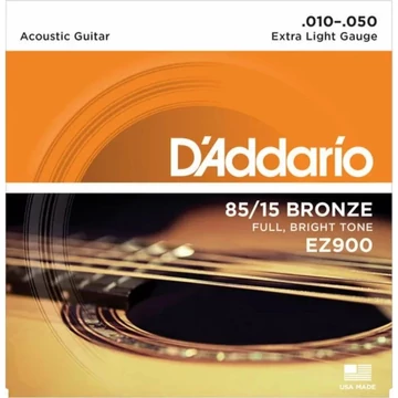 D&#039;addario EZ900 - 85/15 bronze akusztikus gitárhúr készlet
