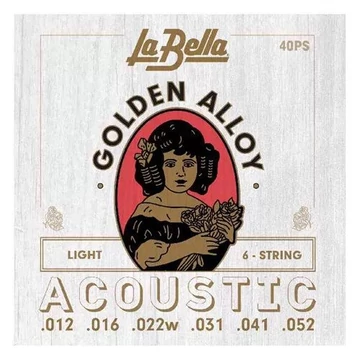 LaBella golden alloy 40PS akusztikus gitárhúr készlet