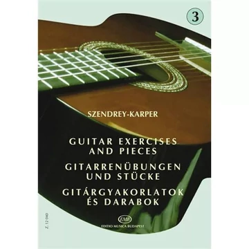 Gitárgyakorlatok és darabok III. (Szendrey-Karper)