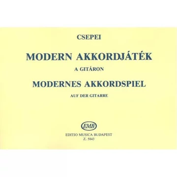 Modern Akkordjáték A gitáron (Csepei)