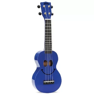 Mahalo U-SMILE-BU szoprán ukulele, kék