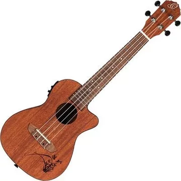Ortega RU5MM-CE koncert ukulele, elektronikával