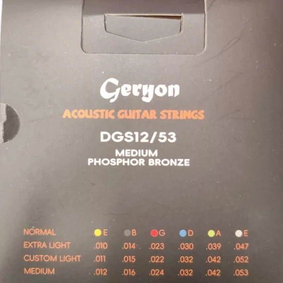 Geryon DGS 12/53 akusztikus gitárhúr készlet