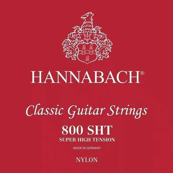 Hannabach 800SHT klasszikus gitárhúr készlet - super high tension