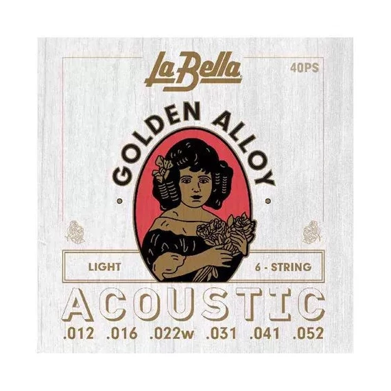 LaBella golden alloy 40PS akusztikus gitárhúr készlet