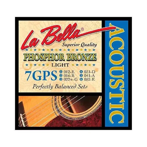 LaBella Phosphor bronze-7GPS akusztikus gitárhúr készlet