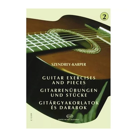 Gitárgyakorlatok és darabok II. (Szendrey-Karper)