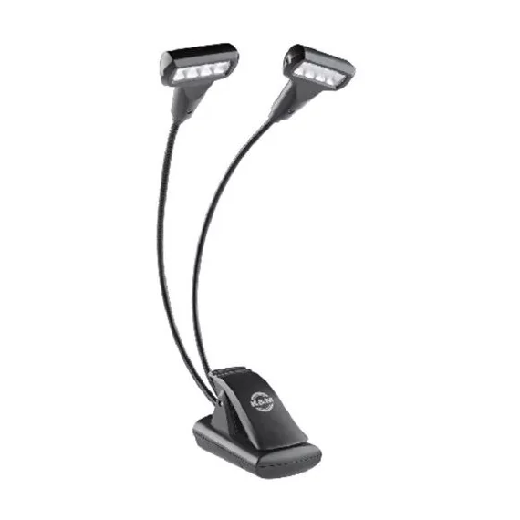 König & Meyer 12273 kottalámpa, dupla 4 LED, T-model, Flexlight