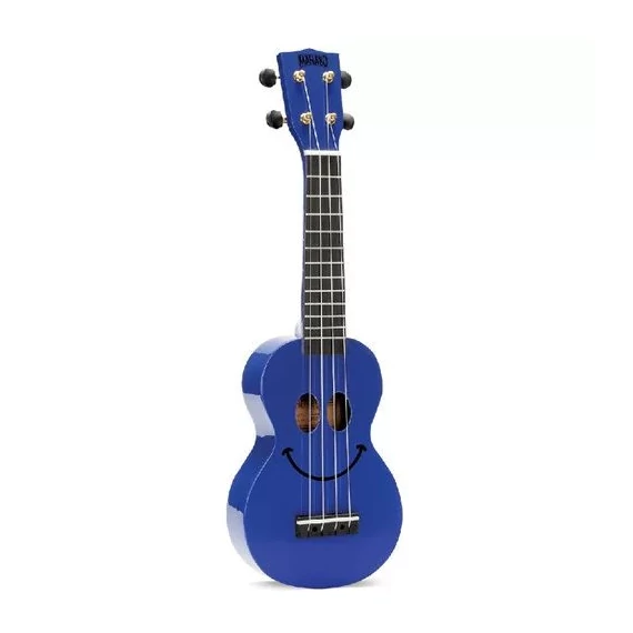 Mahalo U-SMILE-BU szoprán ukulele, kék