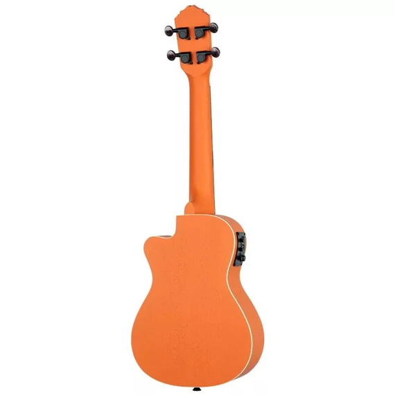 Ortega Halloween edition elektro-akusztikus koncert ukulele, Pumpkin Orange