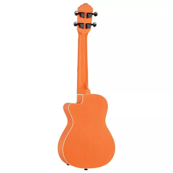 Ortega Halloween edition elektro-akusztikus koncert ukulele, Pumpkin Orange
